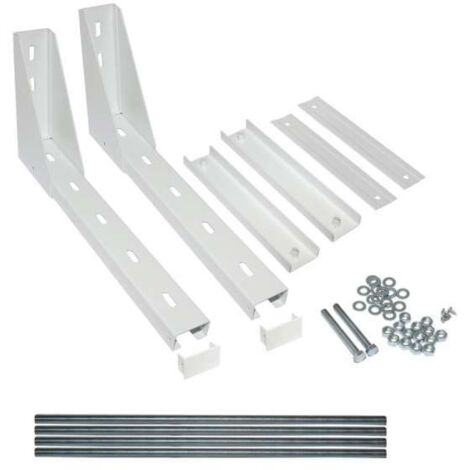 Kampmann Wandkonsole Typ 500890 RAL 9016 (1 Satz = 2 Stück) TLS UniLine 253000500890