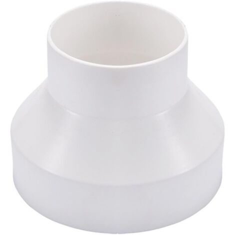Kanaladapter, Abluftventilator-Adapter, Kanalreduzierer für Lüftungskanäle (200 mm bis 150 mm)