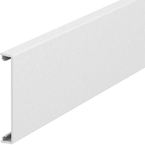 Kanaloberteil GK-0TGRW, 8 Stück, reinweiß - Länge 2000 mm