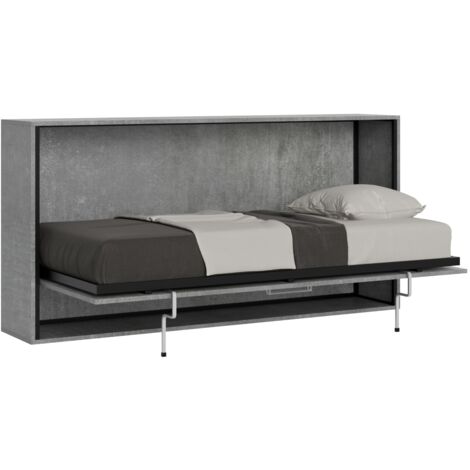 Kando horizontales Einzelbett Cemento Klappbett