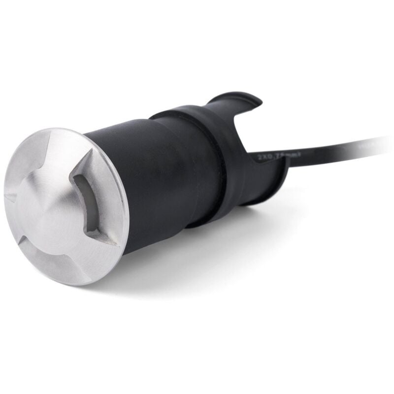 Faro Barcelona - kane - Lampe encastrable au mur et sol inoxydable satiné de faro 70662