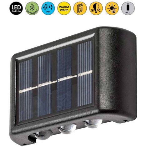 KANGTON,OUTD.SOLAR, WALL, LED1,2W, L9CM