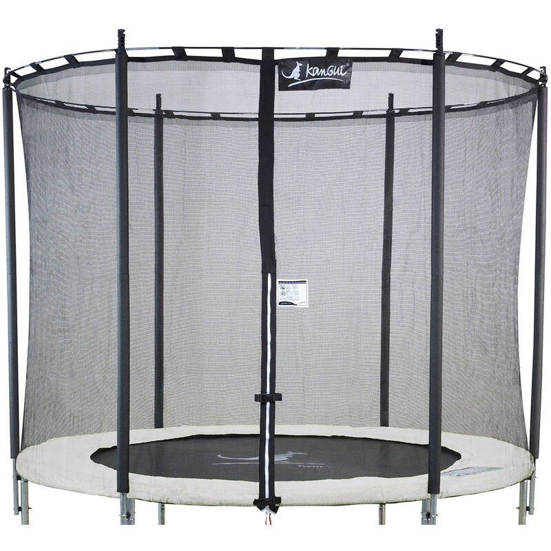 Kangui - Filet de sécurité pour trampoline ø 305cm - Noir