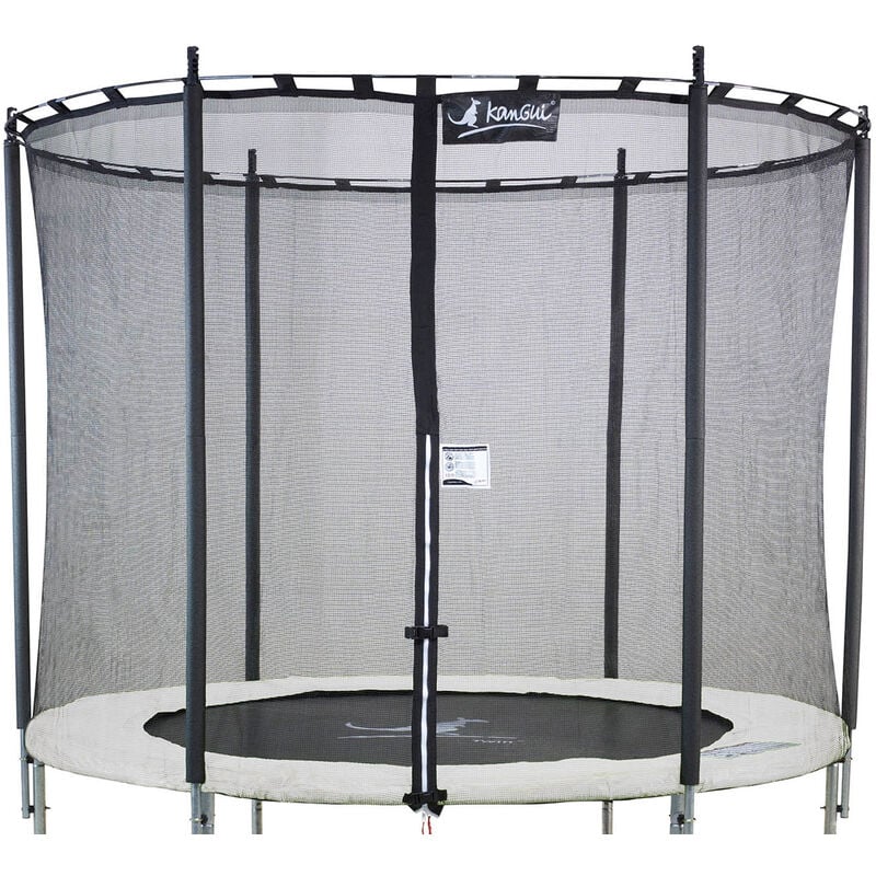 Filet de sécurité pour trampoline ø 244cm - Noir - Kangui