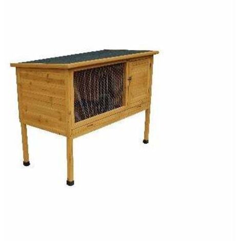 Kaninchenstall Bunny 116 x 63 x 92 cm Farbe braun Stall