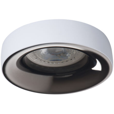 Kanlux ELNIS 27805 faretto incasso GU10 bianco/antracite
