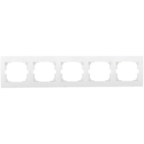 Kanlux LOGI cornice 5 posti orizzontale bianca 25121