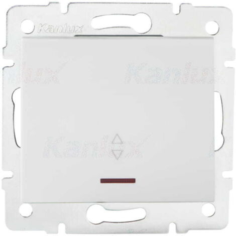 Kanlux LOGI interruttore deviatore LED bianco 25081