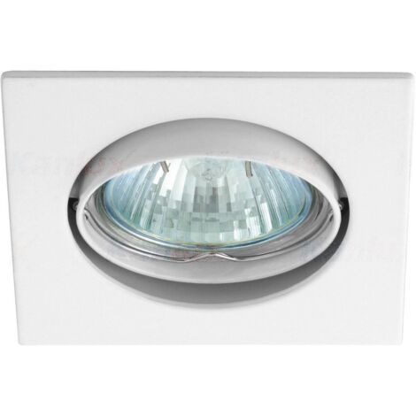 Kanlux NAVI 2550 faretto quadrato bianco GX5.3 12V
