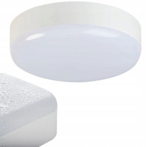 Kanlux  Plafonnier LED IPER 10W - Blanc neutre - Avec détecteur de mouvement - IP65