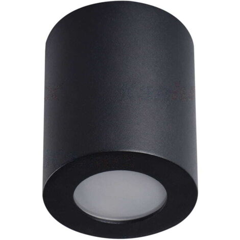 Kanlux SANI faretto soffitto nero alluminio GU10 IP44