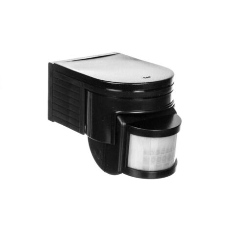 Kanlux SLICK JQ-LB PIR-Bewegungsmelder 1200W IP44 Einbau Reichweite bis 12m 160°/20° 3-2000 lx schwarz 08391