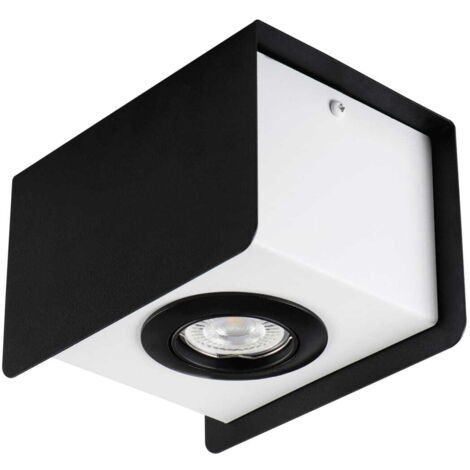 Kanlux TORIM 28461 faretto soffitto nero/bianco GU10