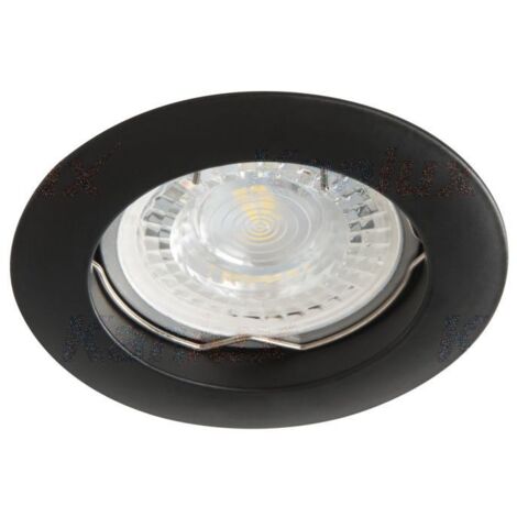 Kanlux VIDI faretto incasso nero alluminio GX5.3 12V 50W