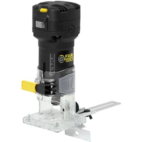 Kantenfräse AE 850 - 6/8 mm Bohrfutter - Schutzgehäuse - 850 W - FAR TOOLS - 115400