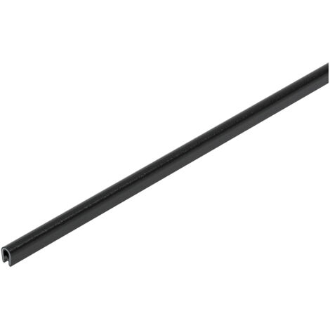 Kantenschutzband PVC schwarz KSB 2 PVC - Länge 10 m, 6,5 x 10,0 mm