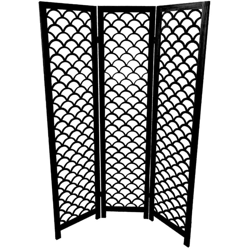 Paravent en bois Kapalua 2x120x170cm 7house