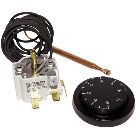 Kapillarregelungsthermostat mit Fühler Typ GTLH3 cap 2 Verbindung L 30-90deg