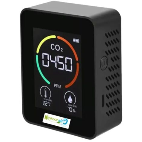 KAPM50 Détecteur de qualité de l'air en CO2 avec écran LCD