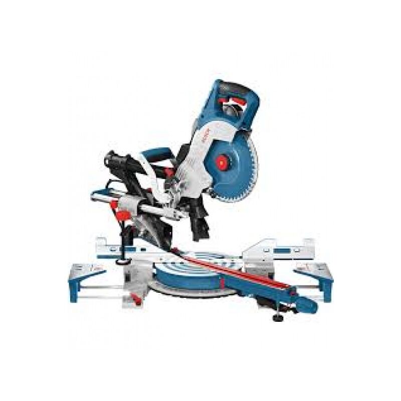 Bosch - Professional Troncatrice Radiale Gcm Sde 8 (Motore da 1600 Watt, Incl. 1 Lama per Sega Circolare, Morsetto)