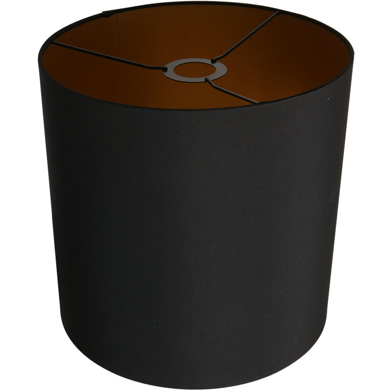 Mexlite - abat-jour - Shade - noir - lin - Ø 30cm - E27 - K1564SS