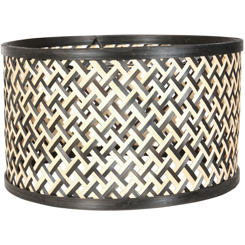 Abat-jour - Shade - noir - bambou bois - ø 30cm - - Steinhauer Abat-jour - Shade - noir - bambou bois - ø 30cm - - Steinhauer