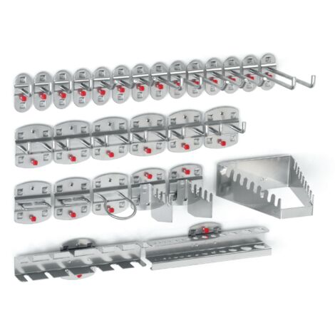 KAPPES Assortiment de porte-outils 28 pcs. plastifiés - 4027.05.0001