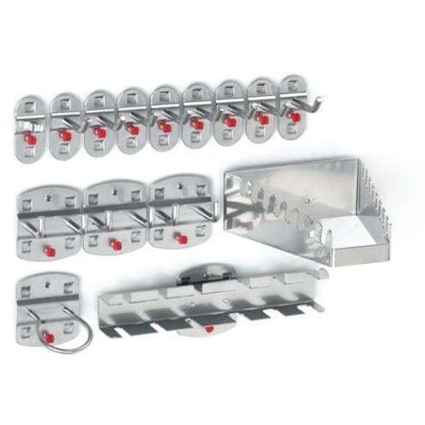 KAPPES Assortiment de supports d'outils 15 pièces avec revêtement plastique - 4027.03.0001