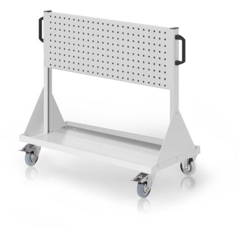 Kappes RasterMobil® Größe 2 - 1000x890x500mm - 2x Lochplatten - lichtgrau