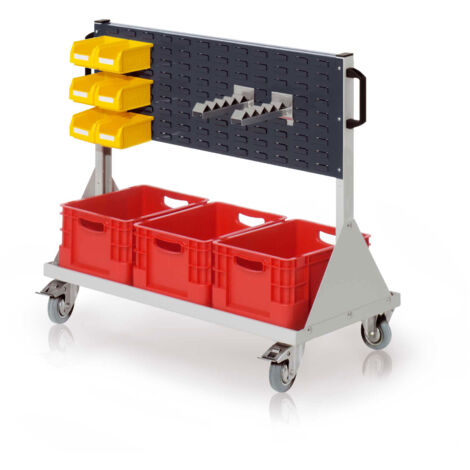 Kappes RasterMobil® Größe 2 - 1000x890x500mm - 2x Schlitzplatten - 13-teilig - anthrazitgrau