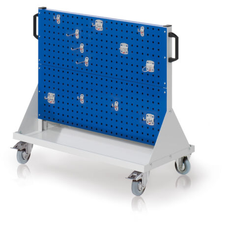 Kappes RasterMobil® Größe 2 - 1000x890x500mm - 4x Lochplatte 16-teilig - enzianblau