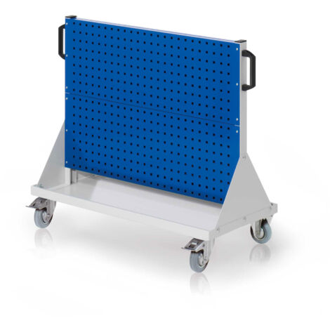 Kappes RasterMobil® Größe 2 - 1000x890x500mm - 4x Lochplatte 4-teilig - enzianblau