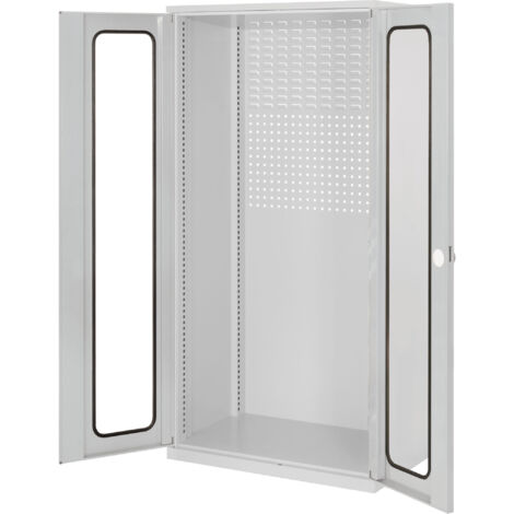 Kappes ®RasterPlan Schubladenschränke 1950x1000x600mm Sichtfenstertüren Modell 30 lichtgrau