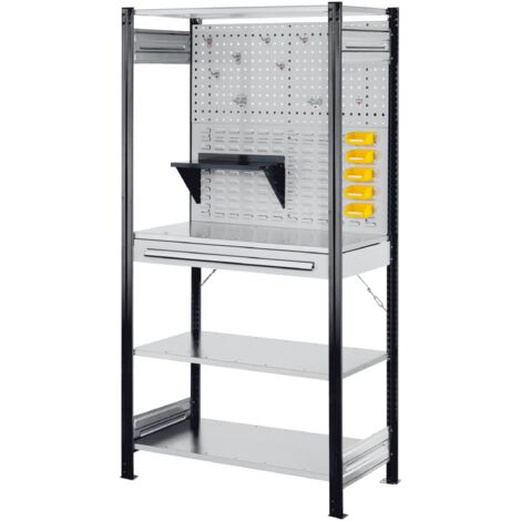 Kappes ®RasterPlan Steckregale 2000x1000x500mm Modell 5 anthrazitgrau