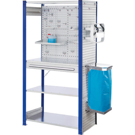 Kappes ®RasterPlan Steckregale 2000x1000x500mm Modell 6 enzianblau