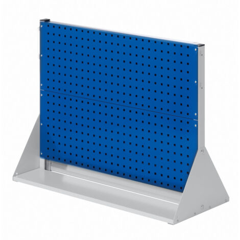 Kappes ®RasterPlan Stellwände doppelseitig Größe 2 - 4x Lochplatten Enzianblau RAL 5010