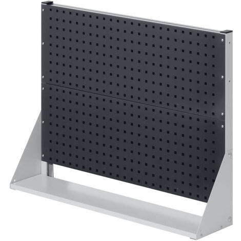Kappes ®RasterPlan Stellwände einseitig Größe 2 - 2x Lochplatte Enzianblau RAL 5010