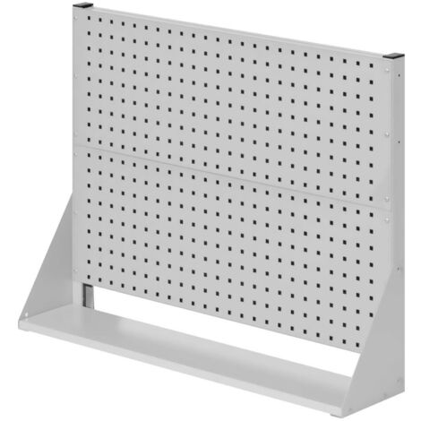 Kappes ®RasterPlan Stellwände einseitig Größe 2 - 2x Lochplatte Lichtgrau RAL 7035