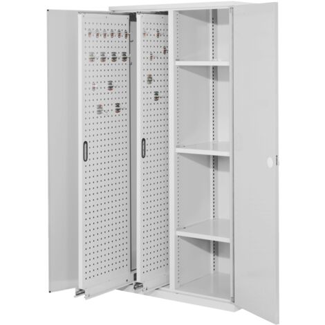 Kappes ®RasterPlan Vertikalschränke 1950x1000x600mm Modell 80 Doppelwandtüren lichtgrau