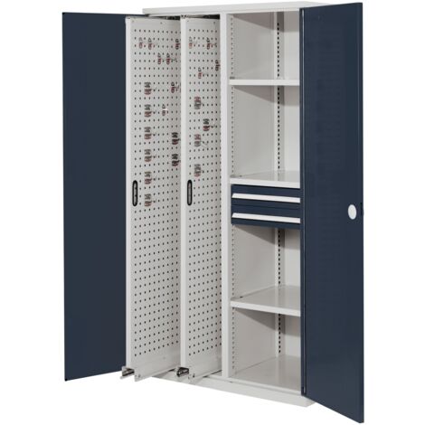 Kappes ®RasterPlan Vertikalschränke 1950x1000x600mm Modell 81 Doppelwandtüren anthrazitgrau