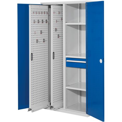 Kappes ®RasterPlan Vertikalschränke 1950x1000x600mm Modell 82 Doppelwandtüren lichtgrau