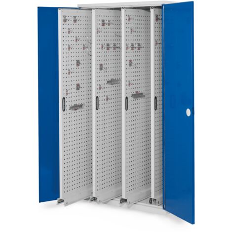 Kappes ®RasterPlan Vertikalschränke 1950x1000x600mm Modell 83 Doppelwandtüren enzianblau