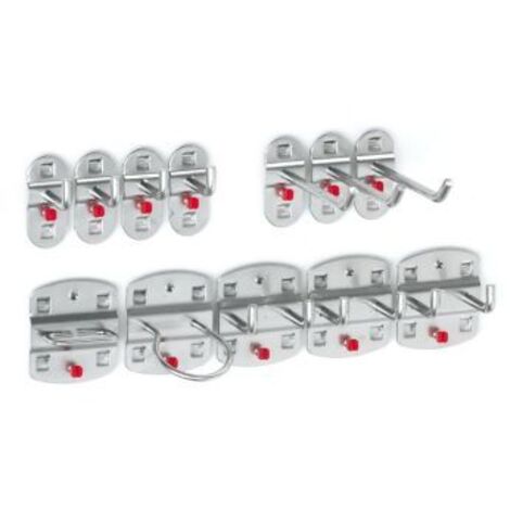 Kappes ®RasterPlan Werkzeughaltersortiment 12-tlg. Alufarben