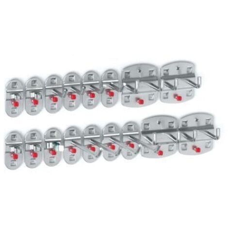 Kappes ®RasterPlan Werkzeughaltersortiment 17-tlg. Alufarben