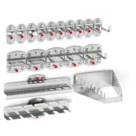 Kappes ®RasterPlan Werkzeughaltersortiment 18-tlg. Alufarben