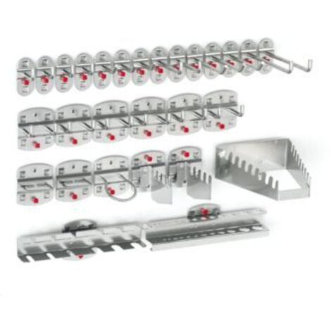 Kappes ®RasterPlan Werkzeughaltersortiment 28-tlg. Alufarben