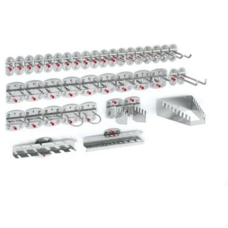 Kappes ®RasterPlan Werkzeughaltersortiment 40-tlg. Alufarben