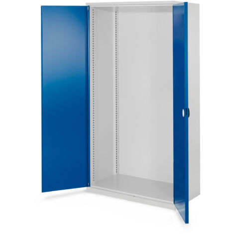 Kappes Schwerlastschränke ohne Mitteltrennwand 1950x1000x600mm Modell 40 Doppelwandtüren enzianblau