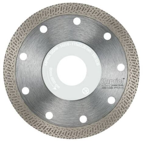 KAPRIOL DISCO DIAMANT CONT D 115 MM 54216