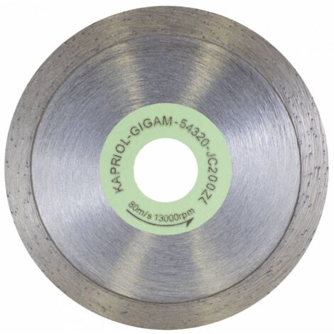 Kapriol disco diamantato a corona continua per ceramica 115mm